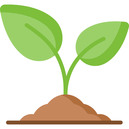 Icono de planta creciendo